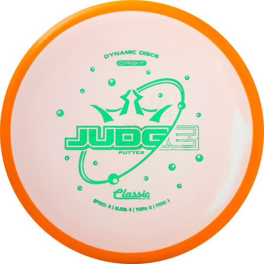 Dynamic Discs Classic Blend Orbit Judge Putter Golf Disc