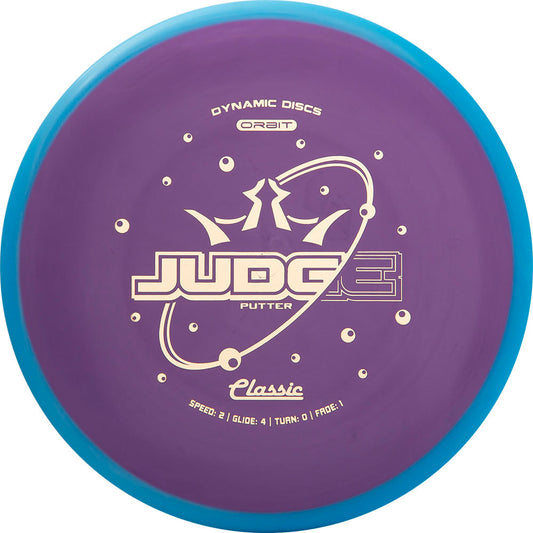 Dynamic Discs Classic Line Orbit Judge Putter Golf Disc