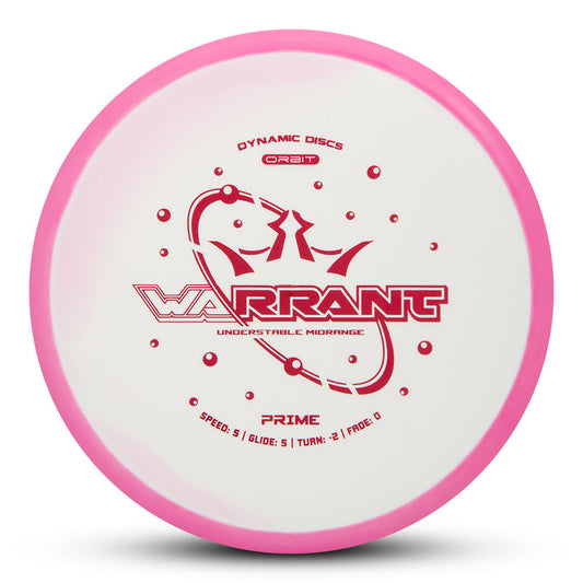 Dynamic Discs Prime Orbit Warrant Midrange Golf Disc