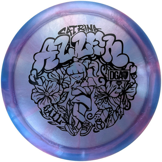 DGA Limited Edition 2024 Tour Series Catrina Allen Swirl Tour Series Sail Distance Driver Golf Disc