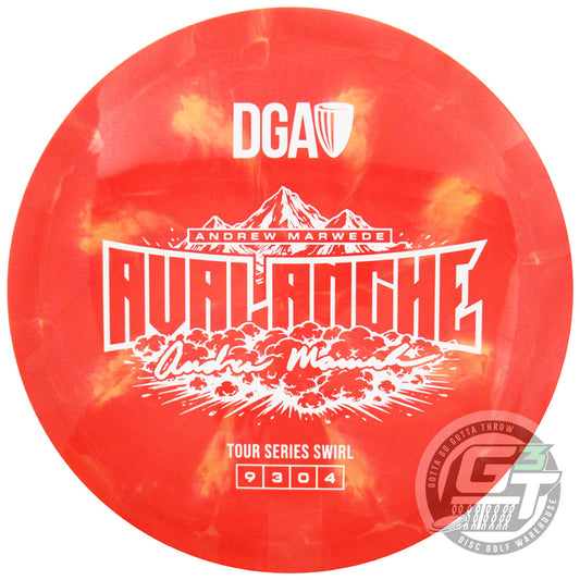 DGA Limited Edition 2026 Tour Series Andrew Marwede Special Blend Avalanche Fairway Driver Golf Disc