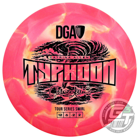 DGA Limited Edition 2026 Tour Series Catrina Allen Special Blend Typhoon Distance Driver Golf Disc