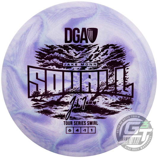 DGA Limited Edition 2026 Tour Series Jake Monn Special Blend Squall Midrange Golf Disc