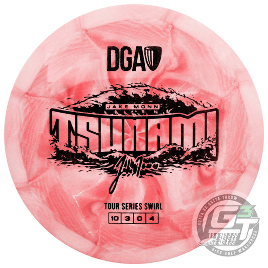 DGA Limited Edition 2026 Tour Series Jake Monn Special Blend Tsunami Fairway Driver Golf Disc