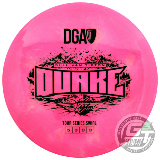 DGA Limited Edition 2026 Tour Series Sullivan Tipton Special Blend Quake Midrange Golf Disc