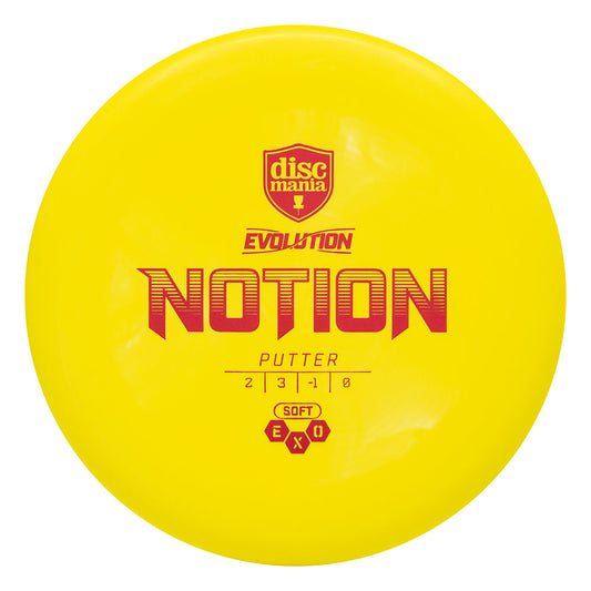 Discmania Evolution Exo Soft Notion Putter Golf Disc