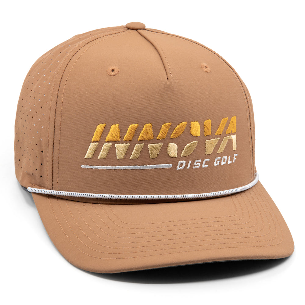Innova Big Burst Logo Tech Rope Adjustable Performance Disc Golf Hat