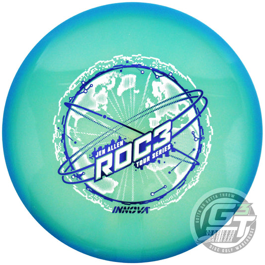 Innova Limited Edition 2026 Tour Series Jen Allen Proto Glow Halo Champion Roc3 Midrange Golf Disc