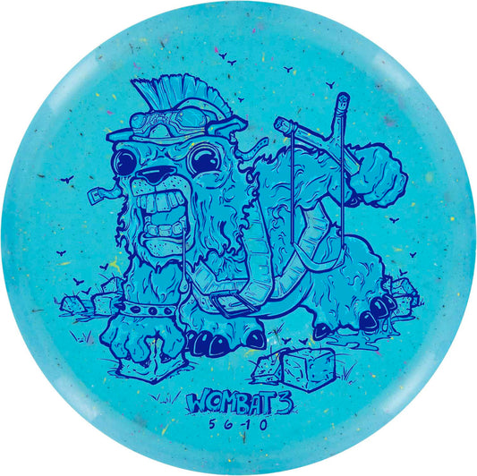 Innova Limited Edition Unhinged Stamp Splatter Star Wombat3 Midrange Golf Disc