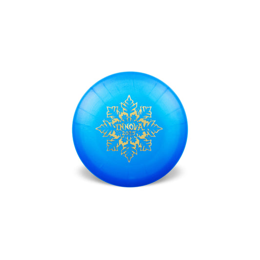 Innova Limited Edition 2025 Holiday Snowflake Luster Champion Mini Marker Disc