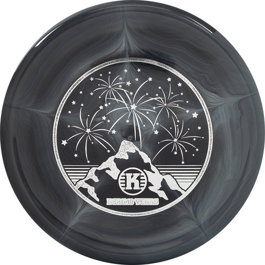 Kastaplast Limited Edition 10-Year Anniversary Swirl K1 Berg Putter Golf Disc
