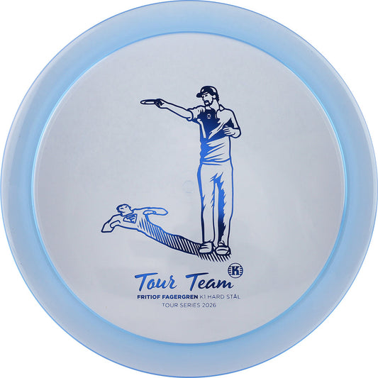 Kastaplast Limited Edition 2026 Team Series Fritiof Fagergren K1 Hard Stal Fairway Driver Golf Disc