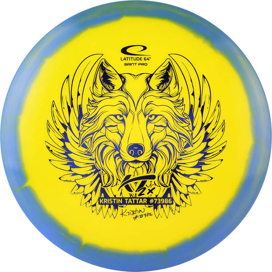 Latitude 64 Limited Edition 2024 Team Series Kristin Tattar Gold Orbit Saint Pro Fairway Driver Golf Disc