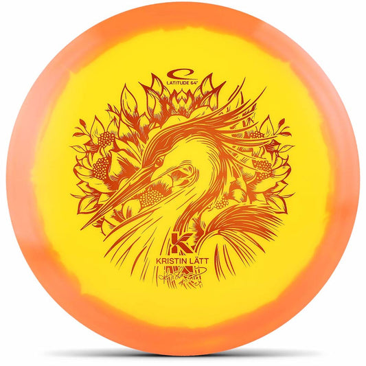 Latitude 64 Limited Edition 2025 Team Series Kristin Latt Gold Orbit Saint Pro Fairway Driver Golf Disc