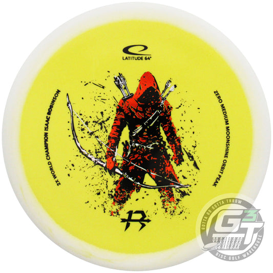 Latitude 64 Limited Edition 2026 Team Series Isaac Robinson Moonshine Glow Zero Medium Orbit Peak Putter Golf Disc