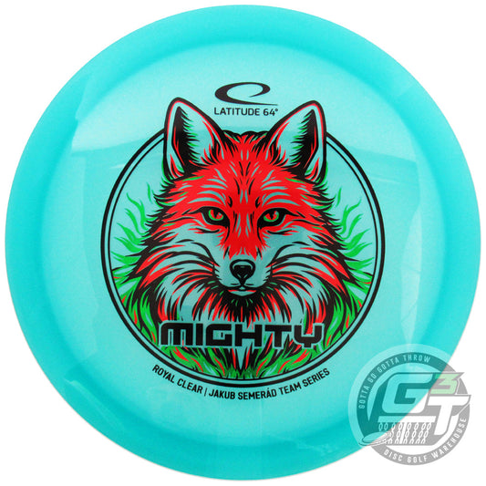 Latitude 64 Limited Edition 2026 Team Series Jakub Semerad Royal Clear Mighty Fairway Driver Golf Disc