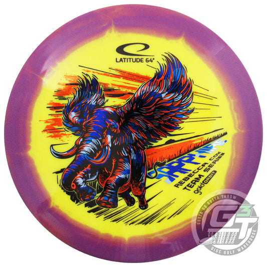 Latitude 64 Limited Edition 2026 Team Series Rebecca Cox Gold Orbit Sapphire Distance Driver Golf Disc