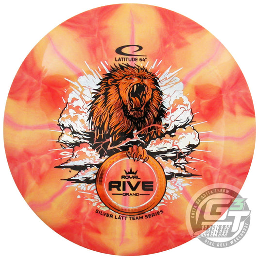 Latitude 64 Limited Edition 2026 Team Series Silver Latt Royal Grand Burst Rive Distance Driver Golf Disc