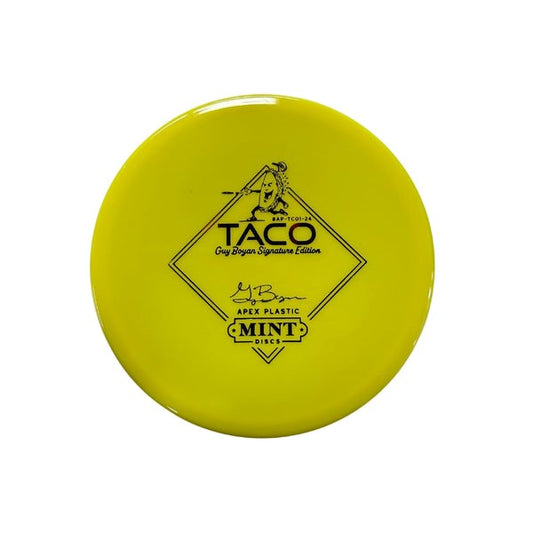 Mint Discs Guy Boyan Signature Apex Taco Midrange Golf Disc