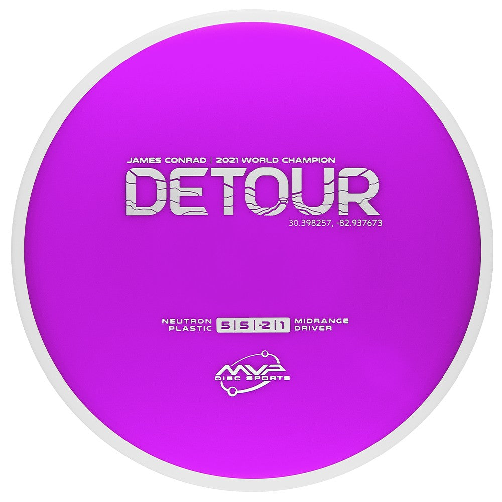 MVP Neutron Detour [James Conrad 1X] Midrange Golf Disc