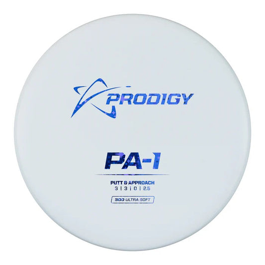 Prodigy 300 Ultra Soft PA1 Putter Golf Disc