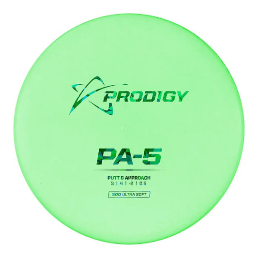 Prodigy 300 Ultra Soft PA5 Putter Golf Disc