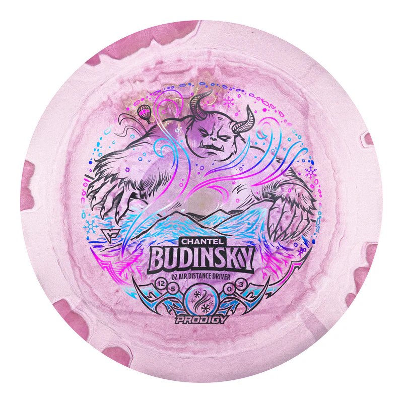 Prodigy Limited Edition 2025 Signature Series Chantel Bundinsky AIR Spectrum D2 Distance Driver Golf Disc
