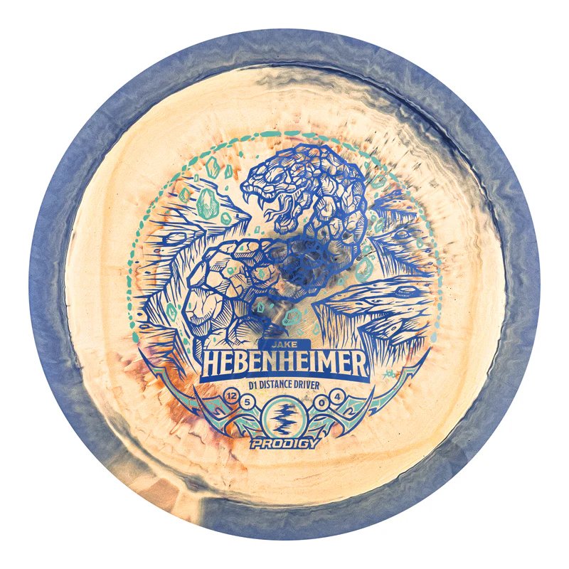Prodigy Limited Edition 2025 Signature Series Jake Hebenheimer 750 Spectrum D1 Distance Driver Golf Disc