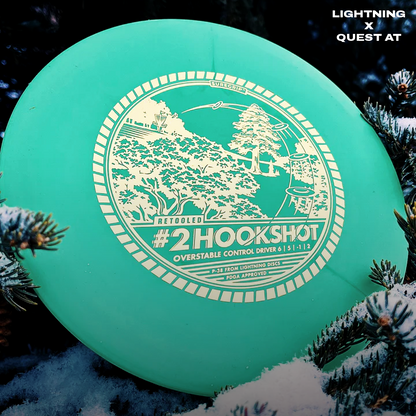 Lightning Sure Grip #2 Hookshot [Retool] Fairway Driver Golf Disc