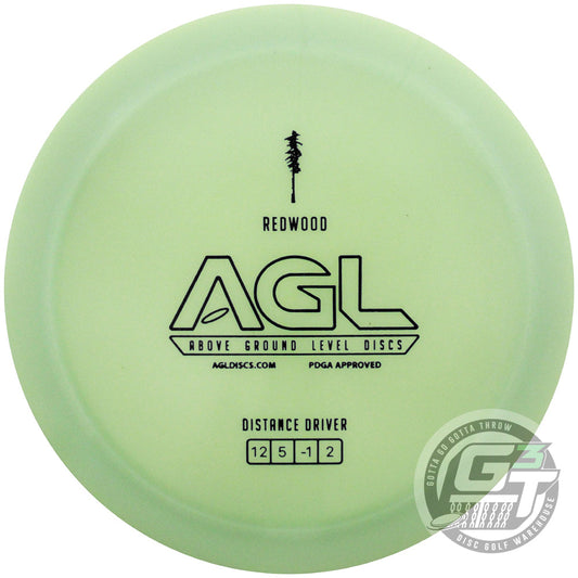 Above Ground Level Glow Alpine Redwood Distance Driver Golf Disc