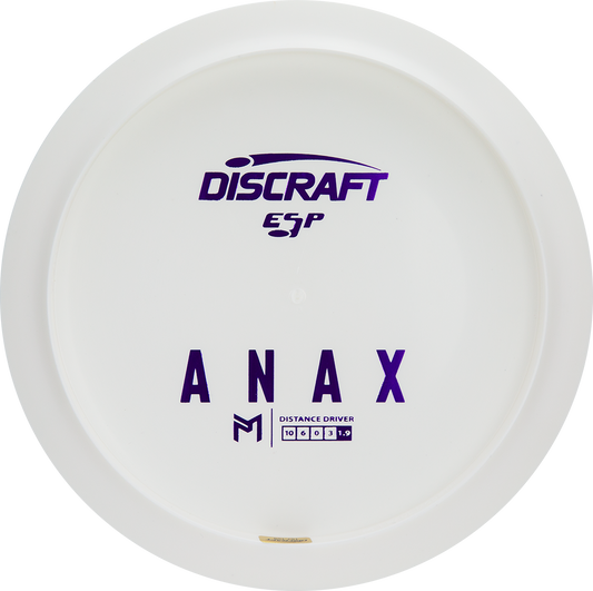 Discraft Dye Pack Bottom Stamp Paul McBeth ESP Anax Distance Driver Golf Disc