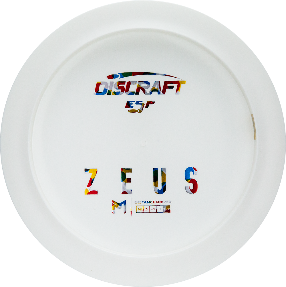 Discraft Dye Pack Bottom Stamp Paul McBeth ESP Zeus Distance Driver Golf Disc