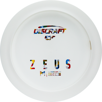 Discraft Dye Pack Bottom Stamp Paul McBeth ESP Zeus Distance Driver Golf Disc