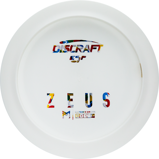 Discraft Dye Pack Bottom Stamp Paul McBeth ESP Zeus Distance Driver Golf Disc