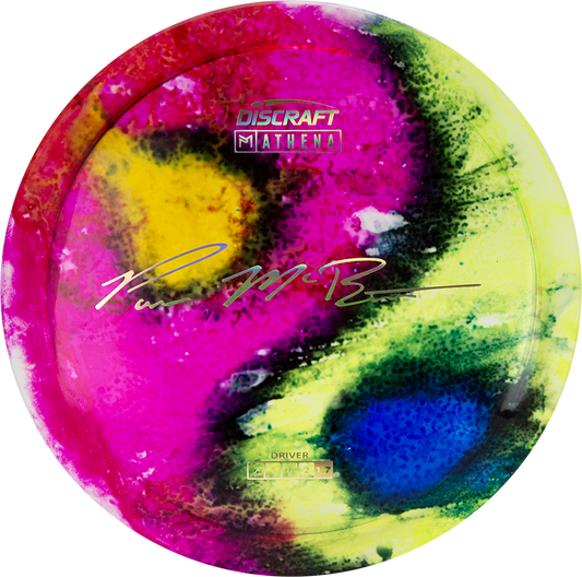 Discraft Paul McBeth Signature Fly Dye Elite Z Athena Fairway Driver Golf Disc