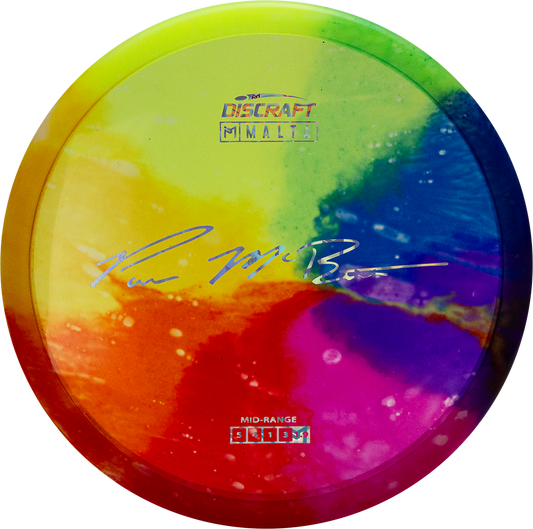 Discraft Paul McBeth Signature Fly Dye Elite Z Malta Midrange Golf Disc