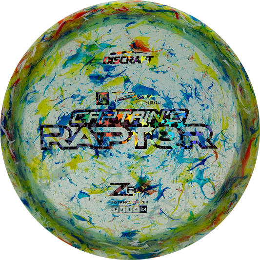 Discraft Limited Edition 2023 Paul Ulibarri Captain's Jawbreaker Z FLX Raptor Distance Driver Golf Disc