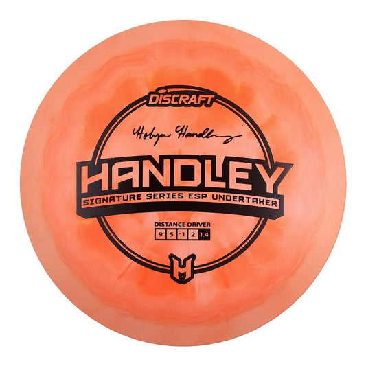 Discraft Limited Edition 2023 Signature Series Holyn Handley Swirl ESP Undertaker Distance Driver Golf Disc