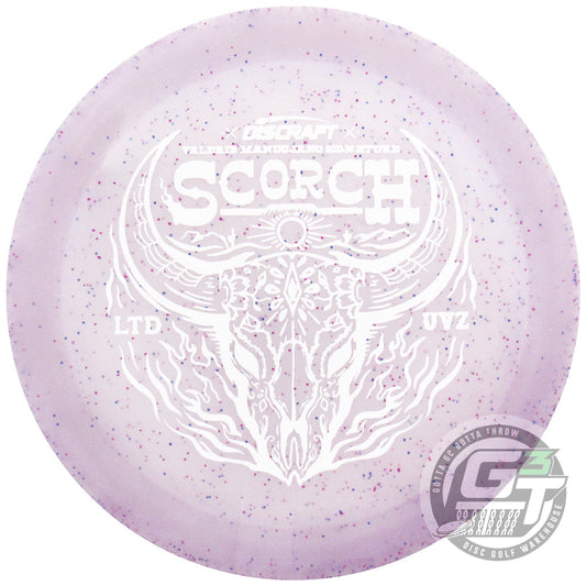 Discraft Limited Edition 2023 Elite Team Valerie Mandujano UV Sparkle Elite Z Scorch Distance Driver Golf Disc