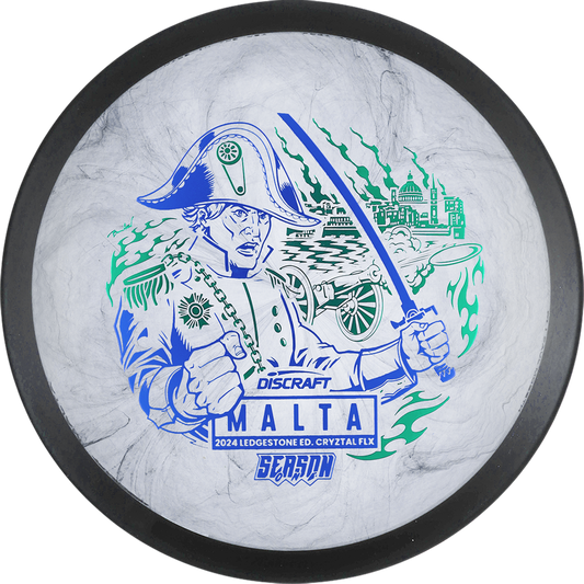 Discraft Limited Edition 2024 Ledgestone Open CryZtal Z FLX Malta Midrange Golf Disc