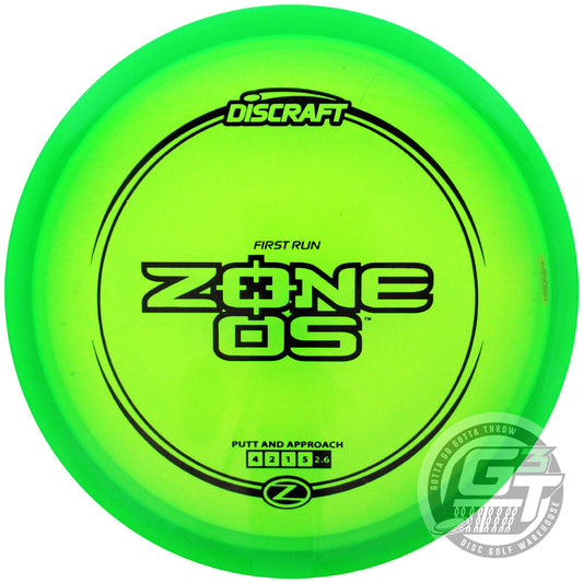 Discraft First Run Elite Z Zone OS Putter Golf Disc