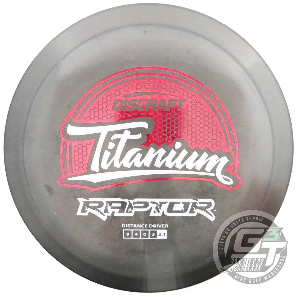 Discraft Titanium Raptor Distance Driver Golf Disc