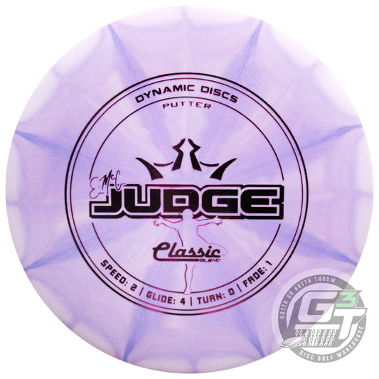 Dynamic Discs Classic Blend Burst EMAC Judge Putter Golf Disc