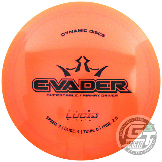 Dynamic Discs Glimmer Lucid Evader Fairway Driver Golf Disc