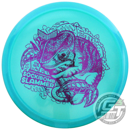 Dynamic Discs Limited Edition 2023 Team Series Ricky Wysocki Chameleon Lucid-X Sockibomb Slammer Putter Golf Disc