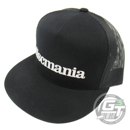 Discmania Bar Logo Snapback Flat Bill Mesh Trucker Disc Golf Hat