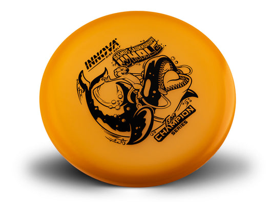Innova Limited Edition 2024 Tour Series Rasmus Saukkoriipi Proto Glow Champion Whale Putter Golf Disc