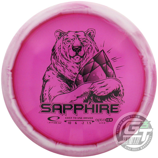 Latitude 64 Opto Ice Orbit Sapphire Distance Driver Golf Disc