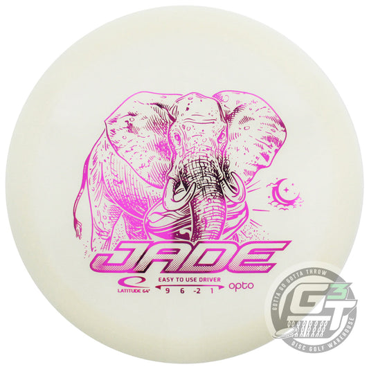 Latitude 64 Moonshine Glow Opto Jade Fairway Driver Golf Disc