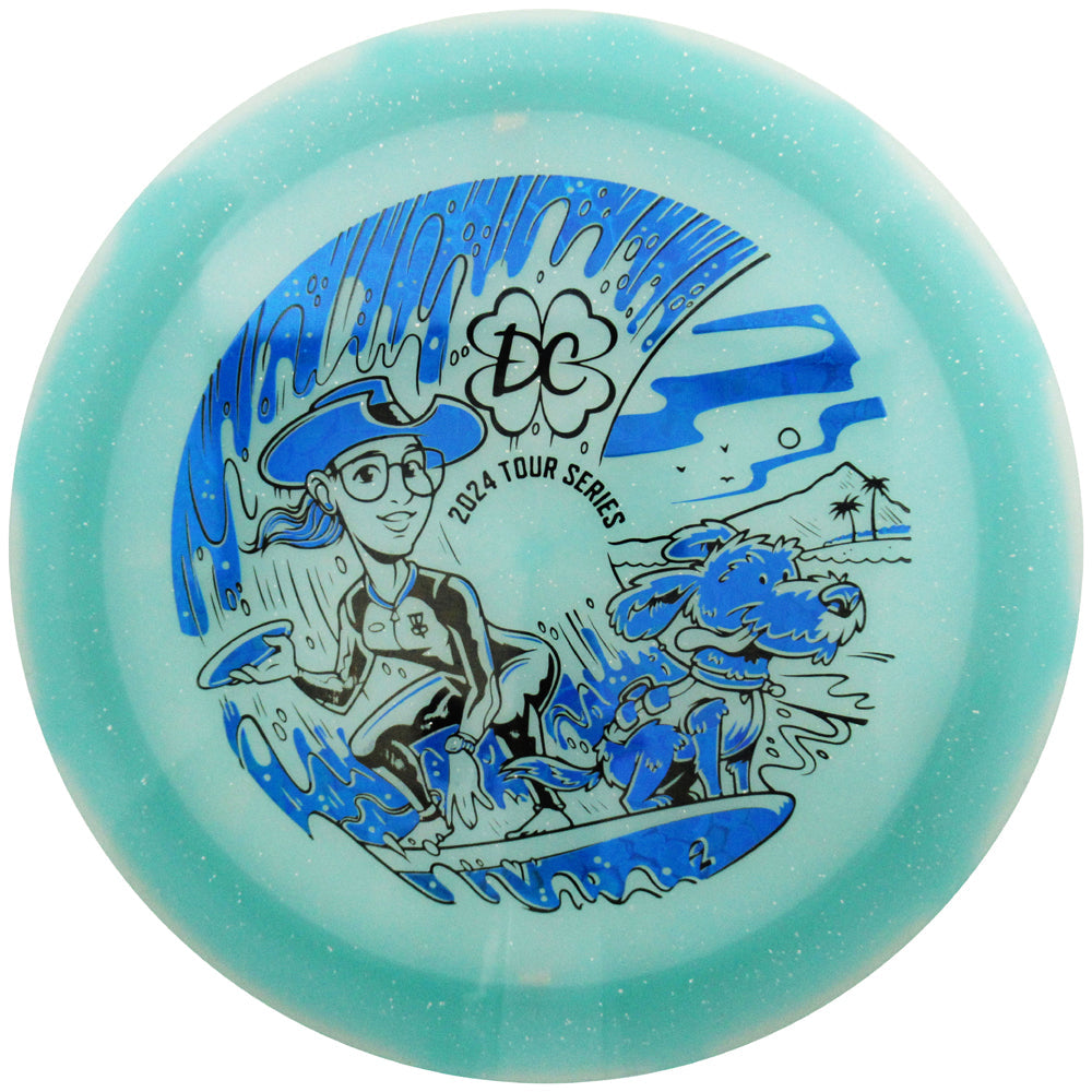 Lone Star Limited Edition 2024 Tour Series Deann Carey Glow Founder's Curl Distance Driver Golf Disc